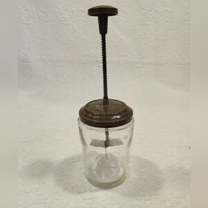 ACME Manual Food Chopper With Spring-Action Blade Made in USA Vintage 50-60s